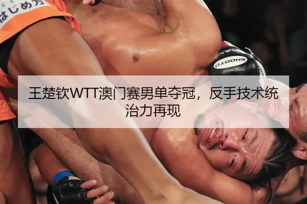 王楚钦WTT澳门赛男单夺冠，反手技术统治力再现